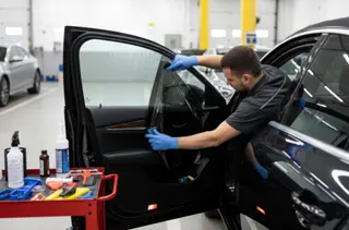 window tint installation